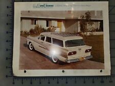 1958 Ford Station Wagon Roof Rack Brochure Sheet Original for sale  Shipping to South Africa
