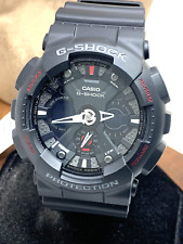 Relógio Casio masculino G-Shock GA120-1A quartzo vermelho preto resina digital analógico 5229 comprar usado  Enviando para Brazil