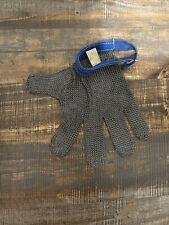 Luva de malha de metal açougueiro vintage mão inteira! comprar usado  Enviando para Brazil