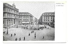 Cartolina napoli piazza usato  Trieste