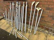 Lightweight awning poles for sale  TELFORD