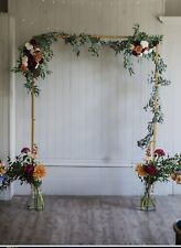 Gold wedding arch for sale  CHELMSFORD