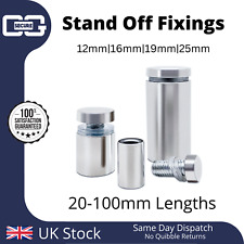 Stainless Steel Standoff Fixings | Bolts | Mount | Stand Off | All Sizes for sale  Shipping to South Africa