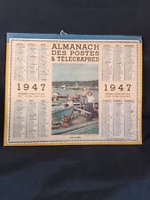 Almanach ptt calendrier d'occasion  Évry