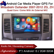 9” CarPlay Android 13 Auto carro estéreo GPS unidade principal para Mitsubishi Outlander, usado comprar usado  Enviando para Brazil