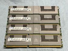 Samsung 128GB (4x 32GB) M86B4G70DM0-CMA3 PC3-14900L 4Rx4 DDR3 ECC Reg Server Mem, used for sale  Shipping to South Africa