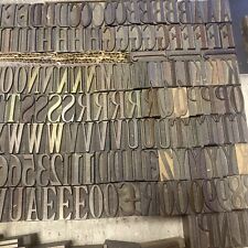 Letterpress wood condensed for sale  BRIGHTON
