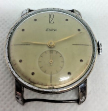 Relógio masculino vintage ESKA fabricado na Suíça anos 50. comprar usado  Enviando para Brazil