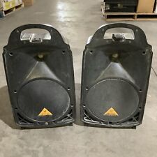 Behringer PPA2000BT Compact 2000 Watt 8 CH Portable PA System SPEAKERS (read), used for sale  Shipping to South Africa