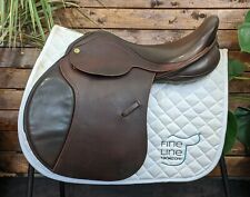 17" Barnsby Jump Saddle *Wool Flocked* for sale  Shipping to Canada