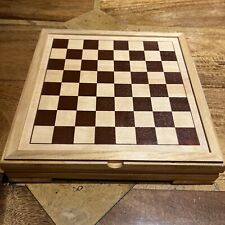 Chess set wooden for sale  WAKEFIELD