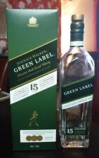 EMPTY JOHNNIE WALKER GREEN Label Empty BOTTLE & BOX! Great Condition F/P&P EMPTY, used for sale  Shipping to South Africa