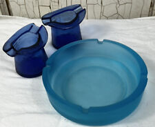 Cobalt blue ashtray for sale  Abilene