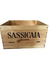 Sassicaia wine box d'occasion  Expédié en Belgium
