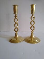 Pair vintage brass for sale  COLCHESTER