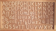 Wooden alphabet letters for sale  UK