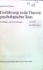 Einführung theorie psychologi gebraucht kaufen  Bubenhm.,-Wallershm.