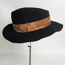 Chapeau noir vintage d'occasion  France