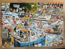 Used, Falcon de Luxe "Cruise Chaos" 1000 piece jigsaw puzzle for sale  Shipping to South Africa