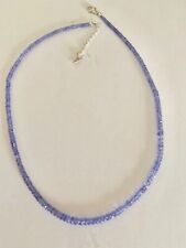 Tanzanite 16ins necklet for sale  DAVENTRY