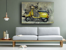 Grey yellow vespa for sale  STOCKPORT