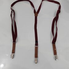 Suspender mens red for sale  New York