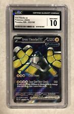 Usado, Pokémon Iron Hands EX 223/182 Paradox Rift CGC Gem Estado perfeito 10 comprar usado  Enviando para Brazil