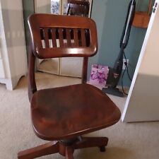 antique s chair banker oak for sale  Fort Lauderdale