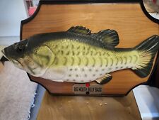 1999 Big Mouth Billy Bass Singing Fish Wall Table Display Funciona, mas defeituoso  comprar usado  Enviando para Brazil