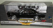 1/18th 1968 Plymouth Hemi Road Runner negro manchado segunda mano  Embacar hacia Argentina