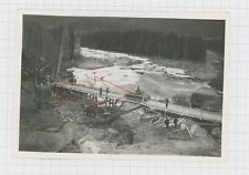 Foto Wehrmacht Panzer NR 2  setzt über eine Brücke Über Norwegen, Foto Oslo  gebraucht kaufen  Borgholzhausen