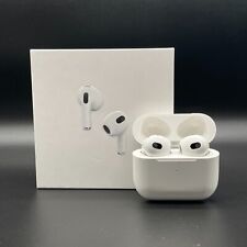 Apple AirPods (3ª geração) fones de ouvido Bluetooth sem fio estojo de carregamento - Branco comprar usado  Enviando para Brazil