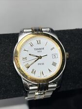 Relógio de quartzo masculino Tissot 1853 PR50 J376/476K SKO-JA 15598 dois tons SS comprar usado  Enviando para Brazil