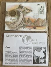 China münzbrief numisbrief gebraucht kaufen  Ottobeuren
