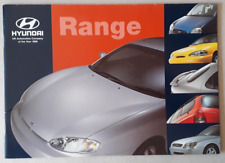 Hyundai range brochure for sale  BOURNE