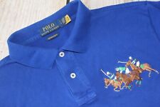 Camiseta polo azul manga corta Ralph Lauren para hombre talla L segunda mano  Embacar hacia Argentina