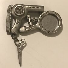 Cosmetologist brooch pewter for sale  Columbus