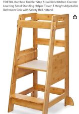 Bamboo toddler step for sale  New Haven
