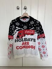 coca cola christmas jumper for sale  WARMINSTER