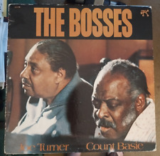 Count Basie/Joe Turner The Bosses 1974 Pablo LP Eddie Davis Zoot Sims JJ Johnson, usado comprar usado  Enviando para Brazil