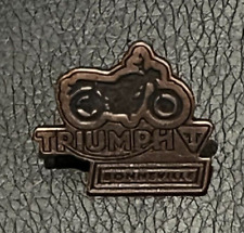 triumph motorcycle badges bonneville for sale  TWICKENHAM