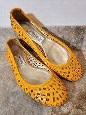 Jimmy Choo | Gold Yellow Patent Leather Loafers Women's Size 37.5 | CUTE! ✨️💖 for sale  Shipping to South Africa