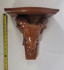 Wooden ram head for sale  Shipping to Ireland