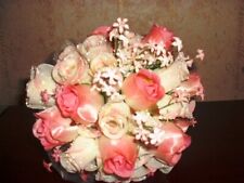 Silk wedding bouquet for sale  MANCHESTER