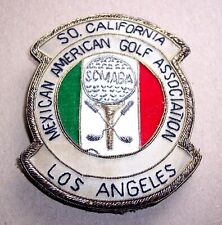 Parche de lingotes de 4" de la Asociación Mexicana Americana de Golf S. California Los Ángeles segunda mano  Embacar hacia Mexico