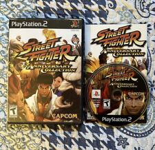 Street Fighter Anniversary Collection Sony PlayStation 2 estojo e jogo TESTADO PS2 comprar usado  Enviando para Brazil