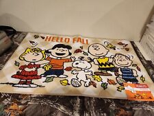 Tapete decorativo Peanuts Snoopy Charlie Brown outono Hello outono novo comprar usado  Enviando para Brazil