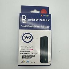 Panda N600 Dual Band (2.4GHZ & 5GHz) 300MBPs Wireless N USB Adapter W/WPS Button for sale  Shipping to South Africa