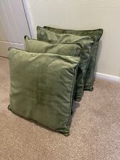 green cushions matalan for sale  BASILDON