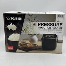 Zojirushi NW-JEC10BA panela e aquecedor de arroz por indução de pressão, 5,5 xícaras comprar usado  Enviando para Brazil